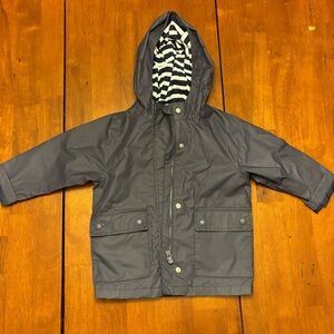 Classic nautical toddler raincoat - size 2/2t